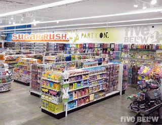 Five Below ended the quarter with 1,367 stores in 43 states. 