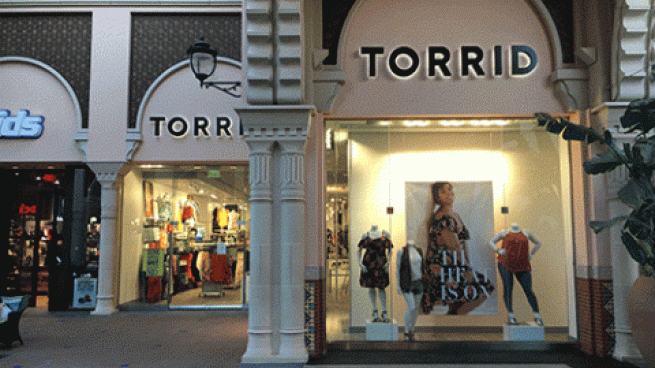 Torrid operated 639 stores at the end of last year.