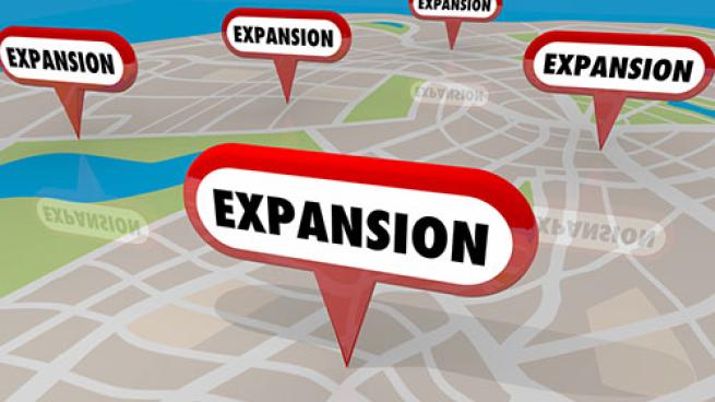 expansion on map