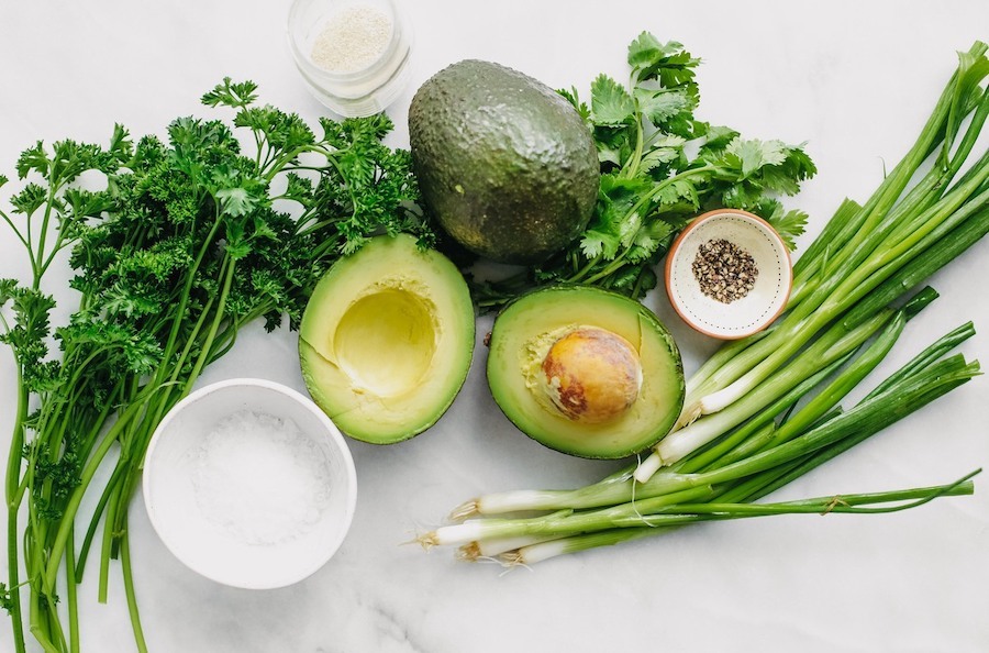 Green-Goddess-guacamole-Ingredients