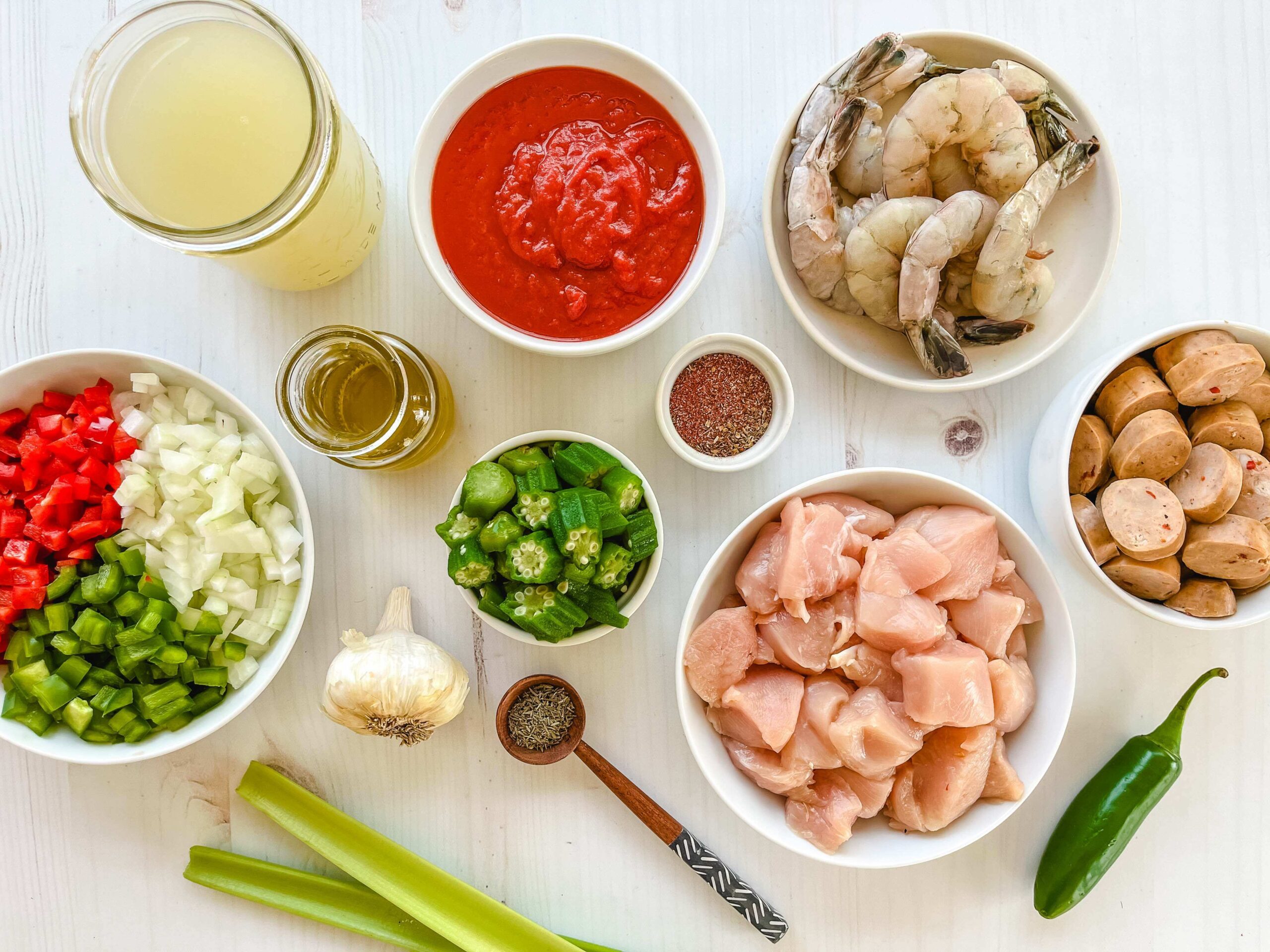 Paleo Jambalaya Ingredients