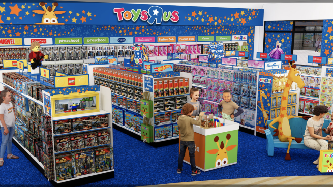 Toys"R"Us shop-in-shops will open in nine WHSmith stores this year.  